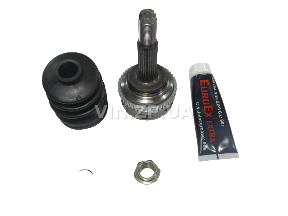 ШРУС наружный EuroEx Авео 1.4, 1.5, 1.6, 22 шлица, под ABS, граната, шарнир, OEM 96391551 2