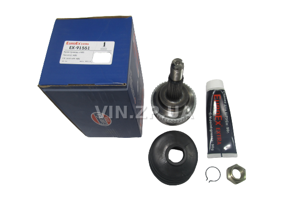 ШРУС наружный EuroEx Авео 1.4, 1.5, 1.6, 22 шлица, под ABS, граната, шарнир, OEM 96391551 1