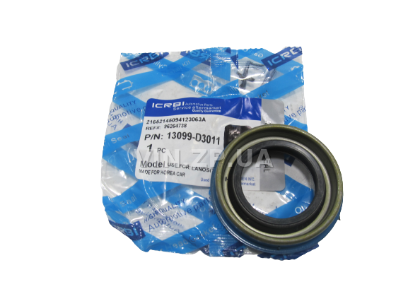 Сальник полуоси CRB Ланос, Авео, Нексия, Лачетти, дв.1.5-1.6 с механ КПП, 55 х 34 х 15, OEM 6264738 1