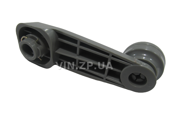 Ручка стеклоподьемника CRB Ланос, Сенс, пластик, серая, OEM 96238361 2