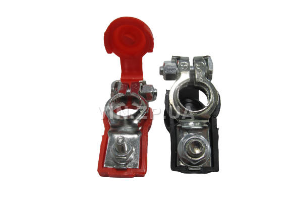 Клеммы аккумулятора CRB Ланос, Сенс, Эсперо, комплект плюс-минус, OEM 96187092, 96187093 2