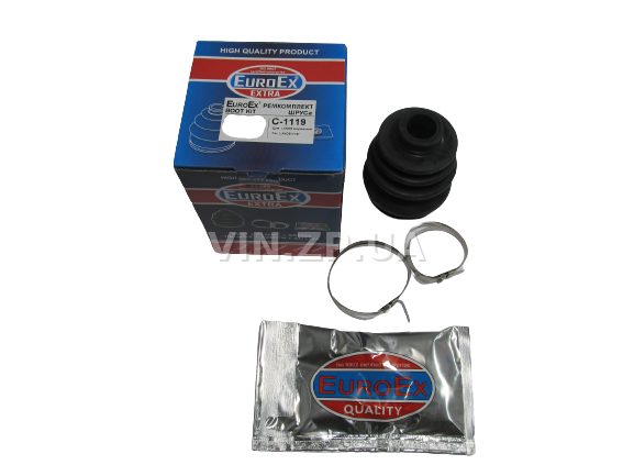 Пыльник ШРУС Ланос 1.5, внутрений ремкомплект с хомутами и смазкой ОЕМ 96243579 EuroEx 1