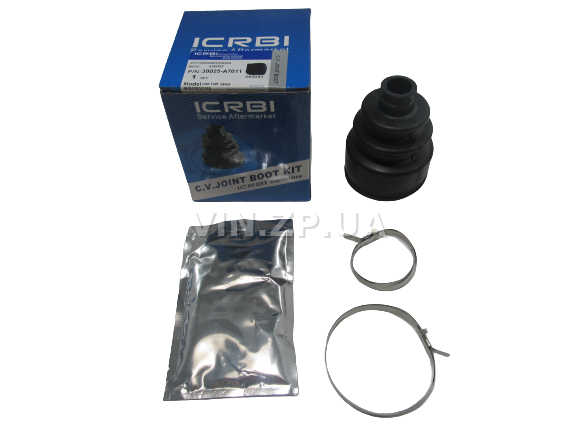 Пыльник ШРУС Таврия 1102 ,1103, 1105, Сенс, внутренний ремкомплект нового образца,  с хомутами и смазкой CRB (33617)