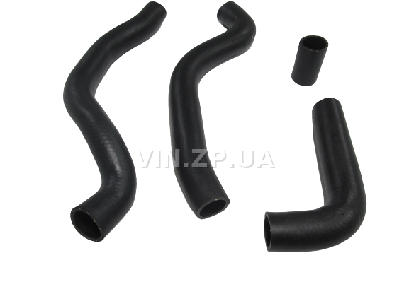 Патрубок радиатора РЕМ ВАЗ 2170, 2171, 2172, 2110, 2111, 2112, дв 16-кл, охлаждения, комплект 4шт (33839) 2