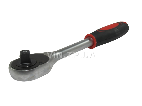 Вороток трещотка 1/2" INTERTOOL 24 зуба, длина 250мм, CrV, с храповым механизмом 2