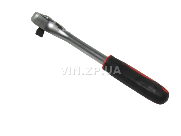 Вороток трещотка 1/2" INTERTOOL 24 зуба, длина 250мм, CrV, с храповым механизмом 3