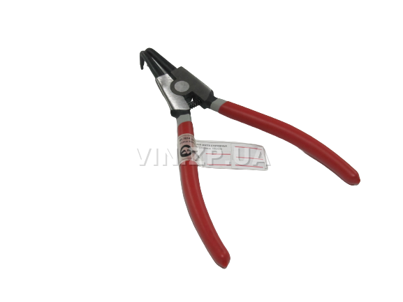 Щипцы снятия установки стопорных колец INTERTOOL 180 мм, изогнутые на разжим 3