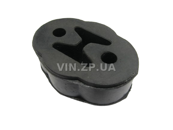 Подушка трубы приемной и глушителя Ланос, Сенс  AWEL фигурная, 1шт, резина OEM 96351529 1