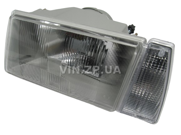 Фара ВАЗ 2108, 2109, 21099 ESER левая, белый поворот, рисунок ''освар'' 1