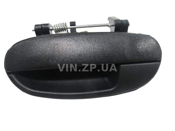 Ручка дверная CRB Ланос, Сенс, наружная задння левая, пластик, OEM 96226329 2