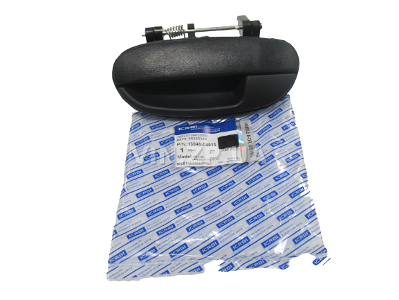 Ручка дверная CRB Ланос, Сенс, наружная задння левая, пластик, OEM 96226329 1