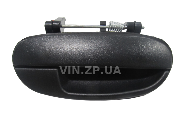 Ручка дверная CRB Ланос, Сенс, наружная задння правая, пластик, OEM 96226330 2