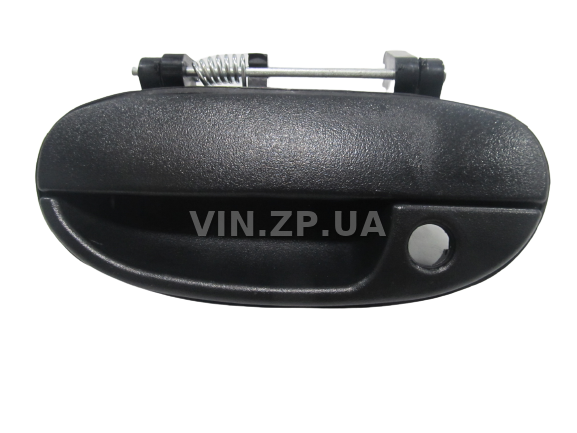 Ручка дверная CRB Ланос, Сенс, наружная передняя левая, пластик, OEM 96226249 2