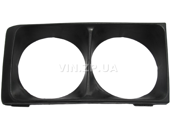 Облицовка фар ВАЗ 2106, пластик, черная, к-кт 2шт АВТОПЛАСТ 2