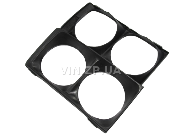 Облицовка фар ВАЗ 2106, пластик, черная, к-кт 2шт АВТОПЛАСТ 1