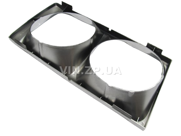 Облицовка фар ВАЗ 2106, пластик, хром, к-кт 2шт АВТОПЛАСТ 3