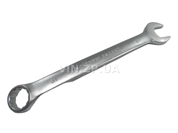 Ключ рожково-накидной CrV 19 мм INTERTOOL 2