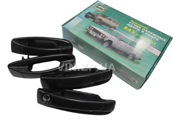 Ручка двери ВАЗ 2101, 2102, 2103, 2106 наружная, Евро, к-кт 4шт ТЮН-АВТО 1