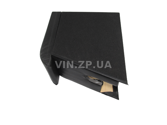 Подлокотник органайзер VRN Ланос, Сенс, черный с вышивкой "Daewoo Lanos" 4