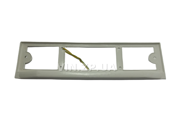 Рамка номера SPEED-MASTER с подсветкой, белая 1