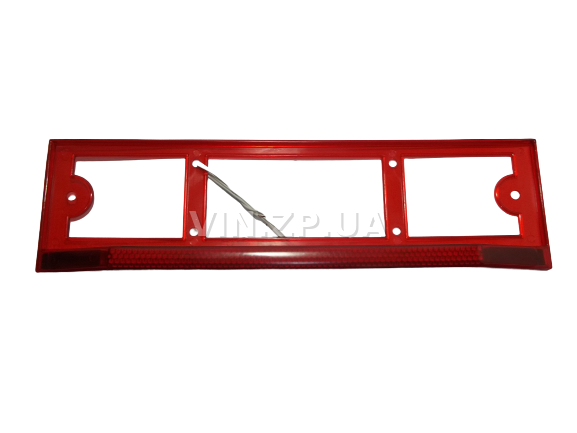 Рамка номера SPEED-MASTER с подсветкой, красная 1