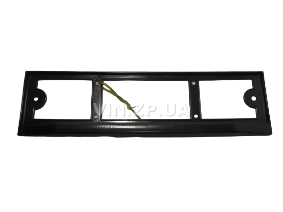 Рамка номера SPEED-MASTER с подсветкой, черная 1