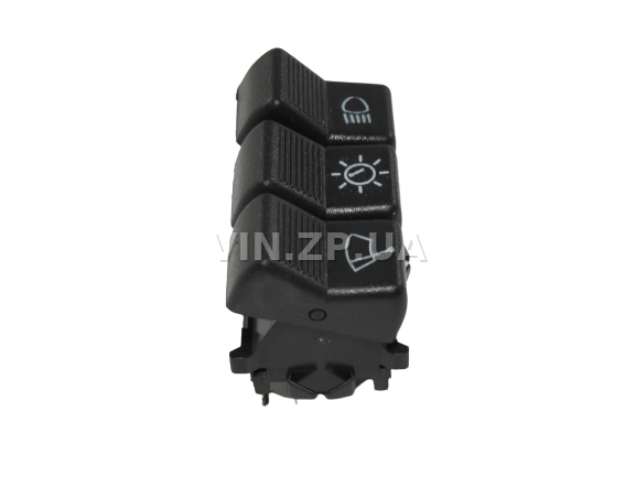 Выключатель габаритов света дворников ВАЗ 2101, 2102, 2103, 2106 STANDARD блок кнопок на 3 клавиши 4