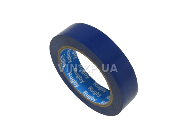 Изолента ПВХ 25м х 0.13мм х 19мм RUGBY синяя (36167) 2