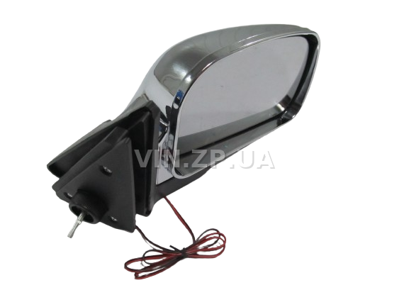 Зеркало ВАЗ 2104, 2105, 2107, с регулировкой и повторителем, хром, к-кт 2шт VITOL 1