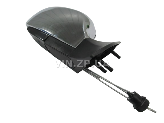 Зеркало ВАЗ 2108, 2109, 21099, 2113, 2114, 2115, с регулировкой, хром, к-кт 2шт VITOL 2