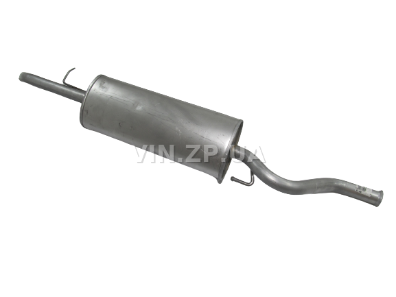 Глушитель ВАЗ 2170 Приора, 2111 с 2007г POLMO задний, алюминизированный 3