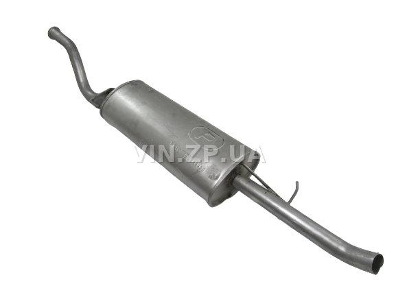 Глушитель ВАЗ 2170 Приора, 2111 с 2007г POLMO задний, алюминизированный 4