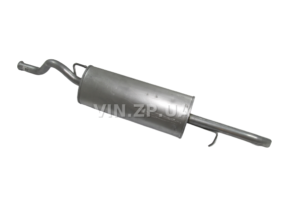 Глушитель ВАЗ 2170 Приора, 2111 с 2007г POLMO задний, алюминизированный 5