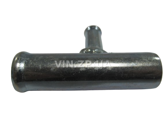 Трубка ГБЦ Сенс 1.3, Ланос 1.4, под кран печки, 1 вывод под 90гр АВТОЗАЗДЕТАЛЬ (36402)