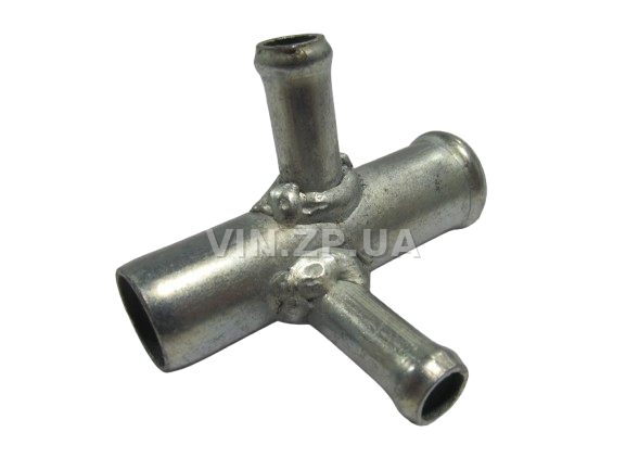 Трубка ГБЦ Сенс 1.3, Ланос 1.4, Славута 1103, 1105, под кран печки, 2 вывода АВТОЗАЗДЕТАЛЬ (36403)