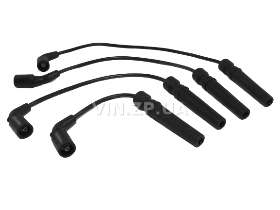 Провода высоковольтные S.PARTS Нексия с 16-ти клапанным двигателем 1.5 л, силикон, OEM 96211948 5