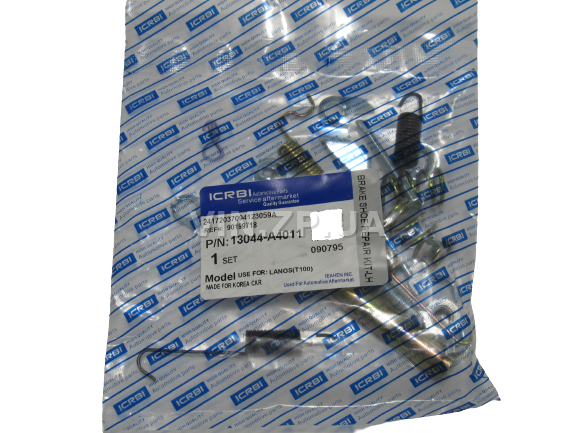 Ремкомплект тормозного барабана CRB Ланос, Сенс, Нексия, Нубира, тормозных колодок задних, левый 90199718 2