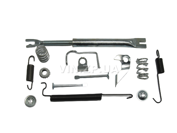 Ремкомплект тормозного барабана CRB Ланос, Сенс, Нексия, Нубира, тормозных колодок задних, правый 90199719 3