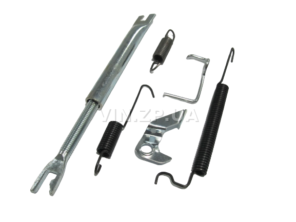 Ремкомплект тормозного барабана CRB Ланос, Сенс, Нексия, Нубира, тормозных колодок задних, правый 90199719 4