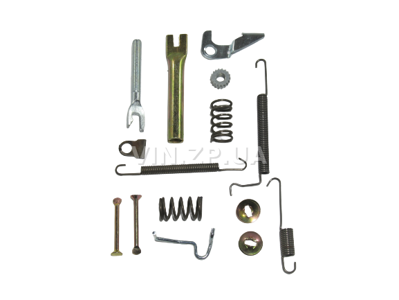 Ремкомплект тормозного барабана GENUINE Ланос, Сенс, Нексия, Нубира, тормозных колодок задних, левый 90199718 1