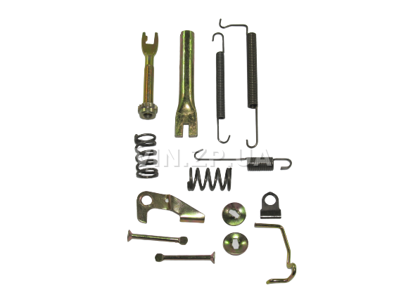 Ремкомплект тормозного барабана GENUINE Ланос, Сенс, Нексия, Нубира, тормозных колодок задних, правый 90199719 1