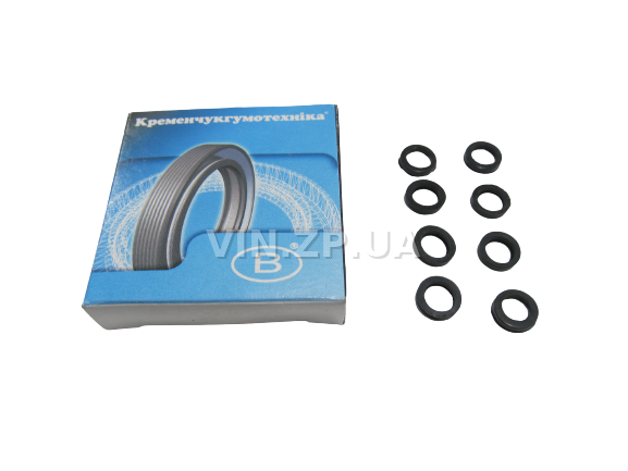 Сальники клапанов 8шт 7 x 10,2 x 2 КРТ Москвич 412, 2140, комплект колпачков, NBR (36767) 2