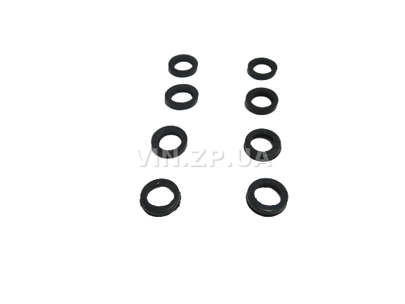 Сальники клапанов 8шт 7 x 10,2 x 2 КРТ Москвич 412, 2140, комплект колпачков, NBR (36767) 4