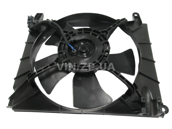 Вентилятор охлаждения Авео 1.5-1.6 без кондиционера, основной HAN с диффузором и мотором, 96536522 2