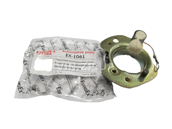 Подшипник трамблера EuroEx ВАЗ 2101, 2102, 2103, 2104, 2105, 2106, 2107, большой с пластиной и контактом 1