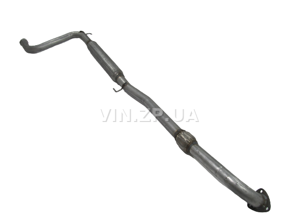 Резонатор ВАЗ 1117, 1118, 1119, Калина POLMO с гофрой, алюминизированный 3