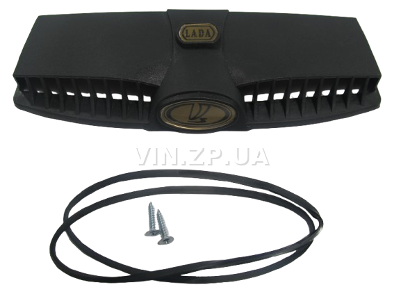 Дефлектор воздухозаборника капота ВАЗ 2101, 2102, 2103, 2106 BAGIS золотой значок, к-кт 2шт 2