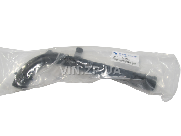 Трубка помпы насоса водяного Ланос, Авео, Нексия, Эсперо, подводящая, на двигатели 1.5л, "саксофон" OEM 96180035 GENUINE (37855) 2