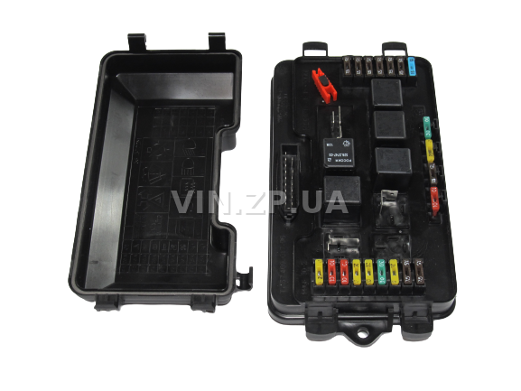 Блок предохранителей ВАЗ 2108-21099, 2113-2115 STANDARD нового образца 367.3722, евро, с реле в зборе 5