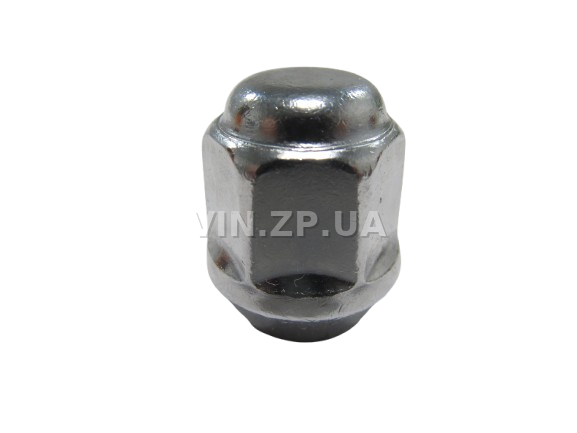 Гайка колеса Авео, Лачетти, ключ 19, закрытая, конус GENUINE хром, М12 x 1.5 x 35, 1шт, 94837389 (38157) 4